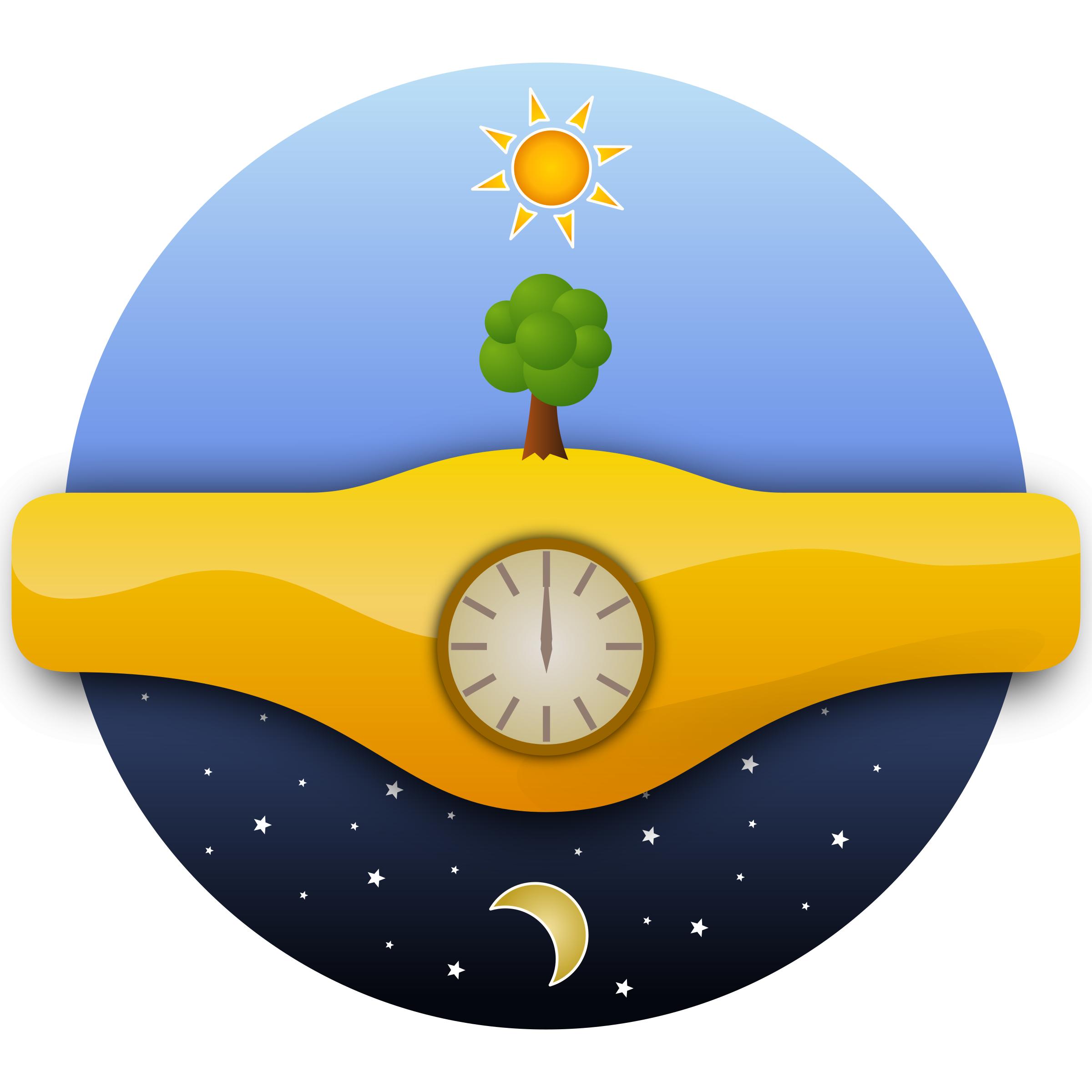giorno e notte - night and day icons