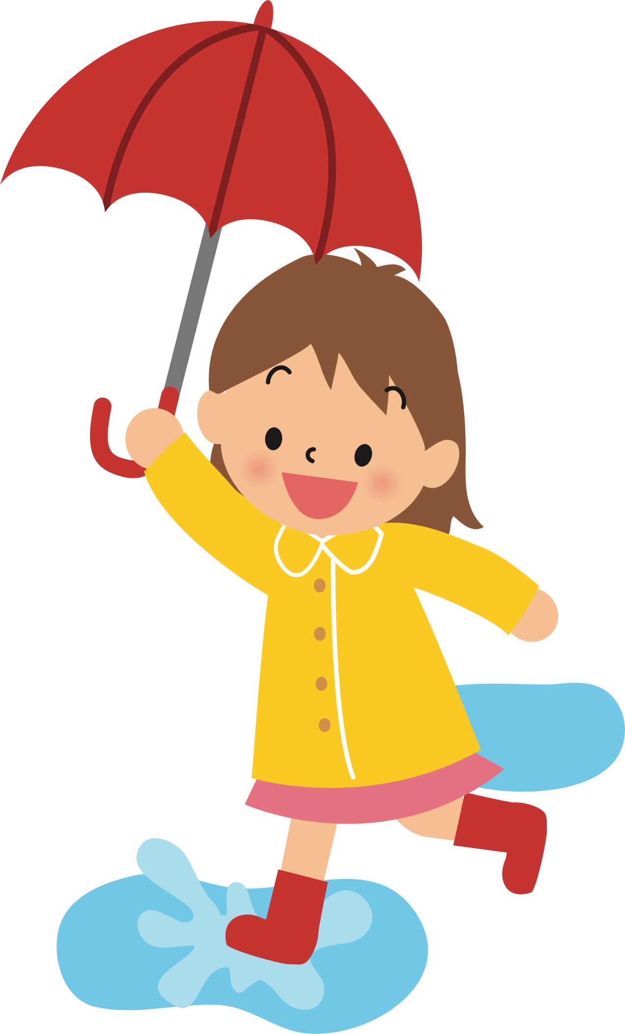 Girl with Umbrella (#1) png