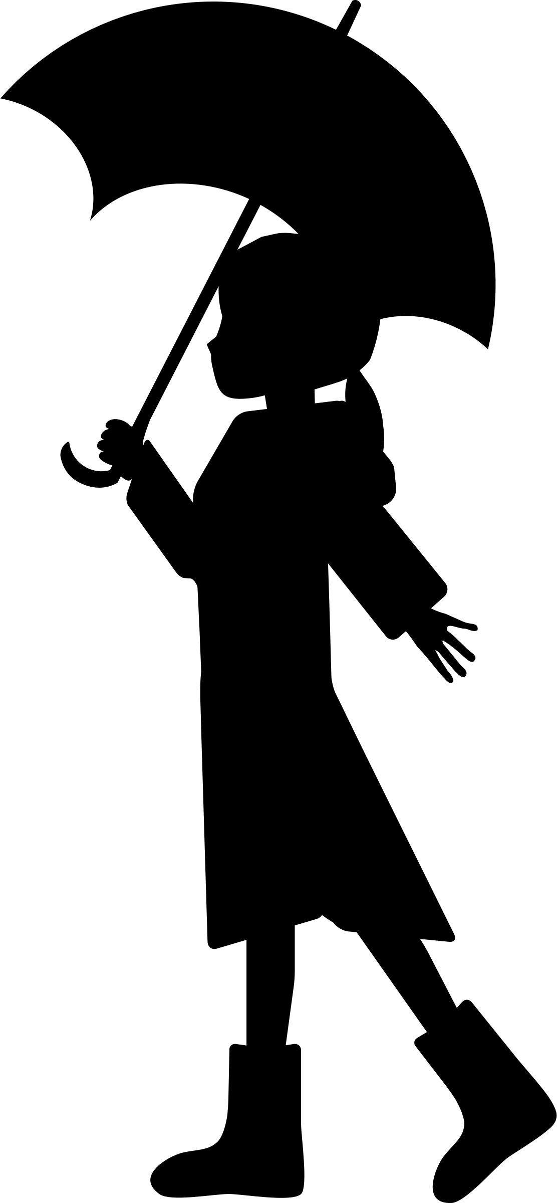 Girl with Umbrella (#2) png