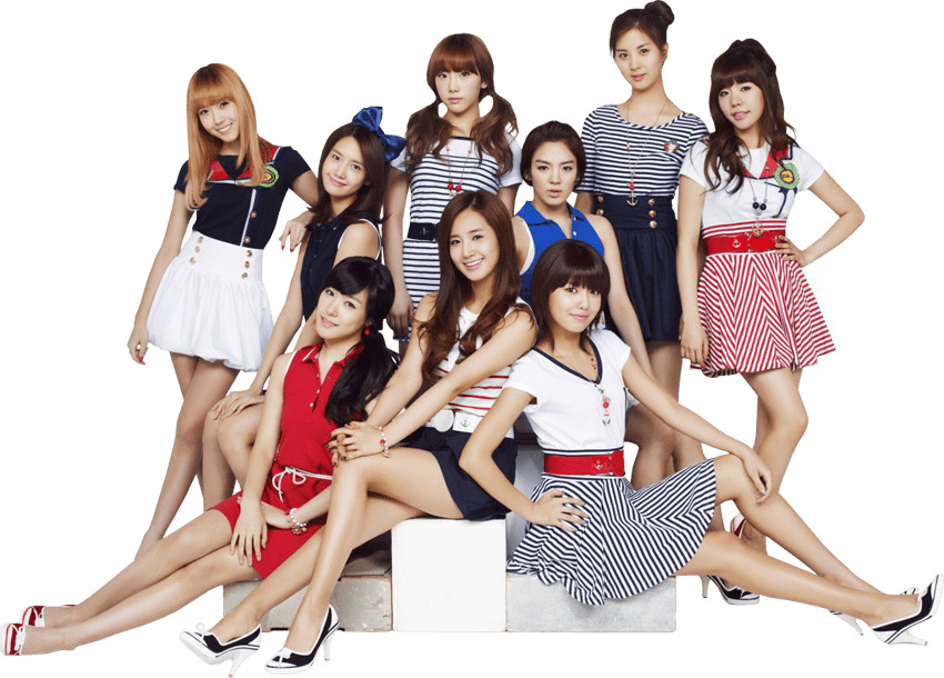 Girls Generation Posing png icons