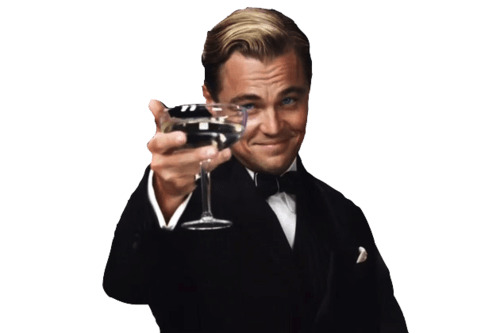 Glass Leonardo Di Caprio png icons