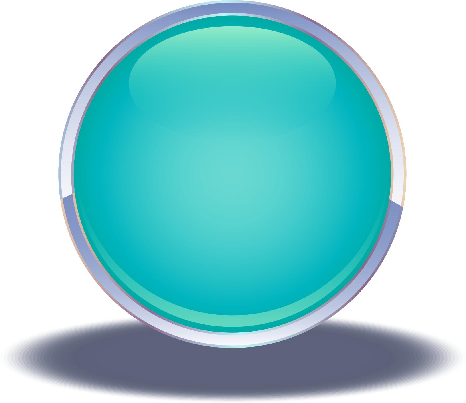 Glossy Blue Button png