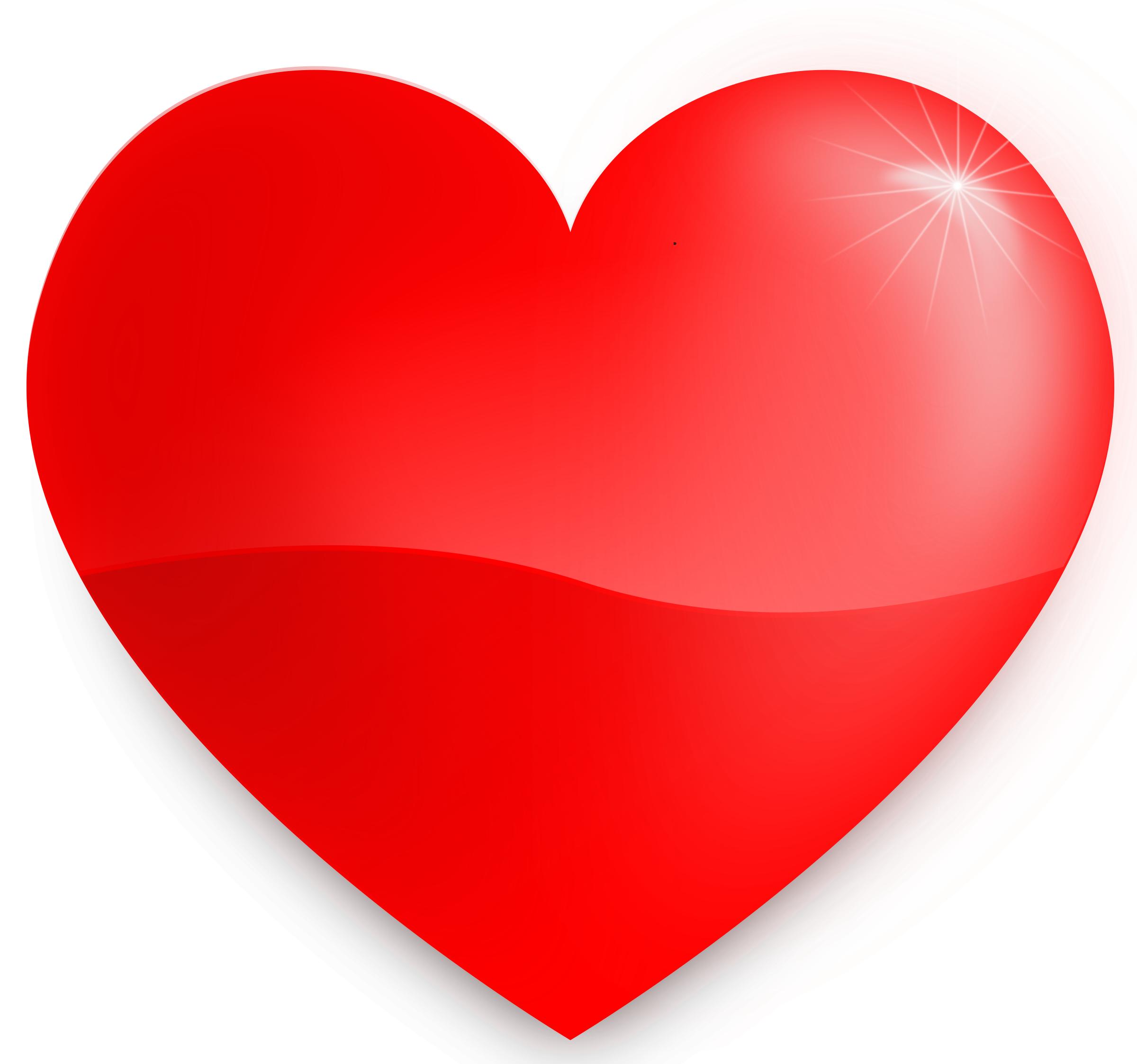Glossy Heart png