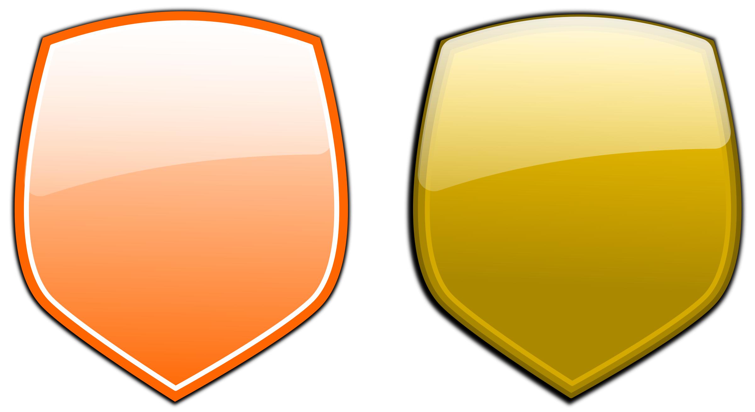 Glossy shields 2 png