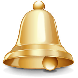 Gold Bell Clipart icons