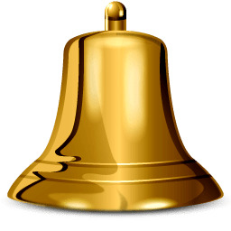 Gold Bell icons