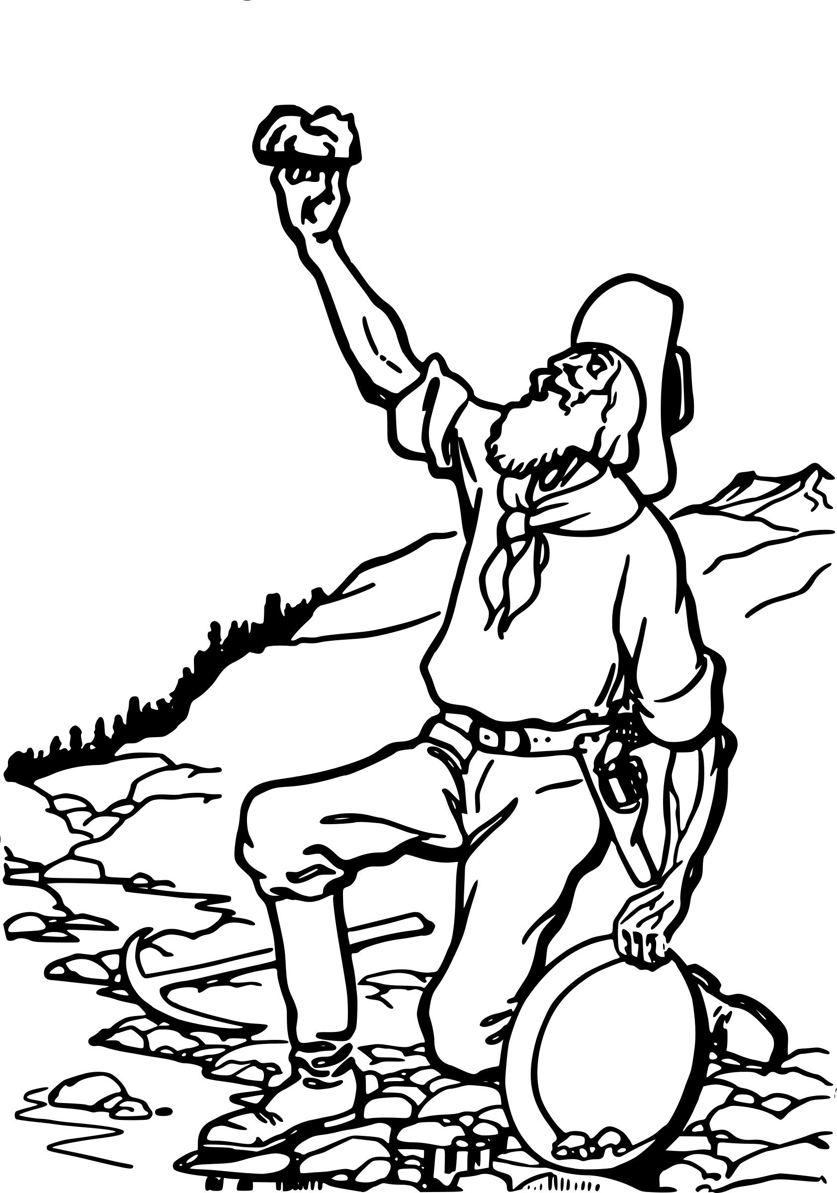Gold Rush Miner png