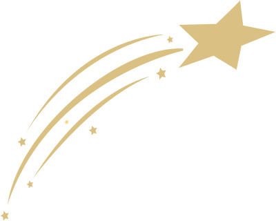 Gold Shooting Star png icons