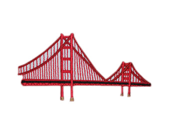 Golden Gate Bridge Patch icons