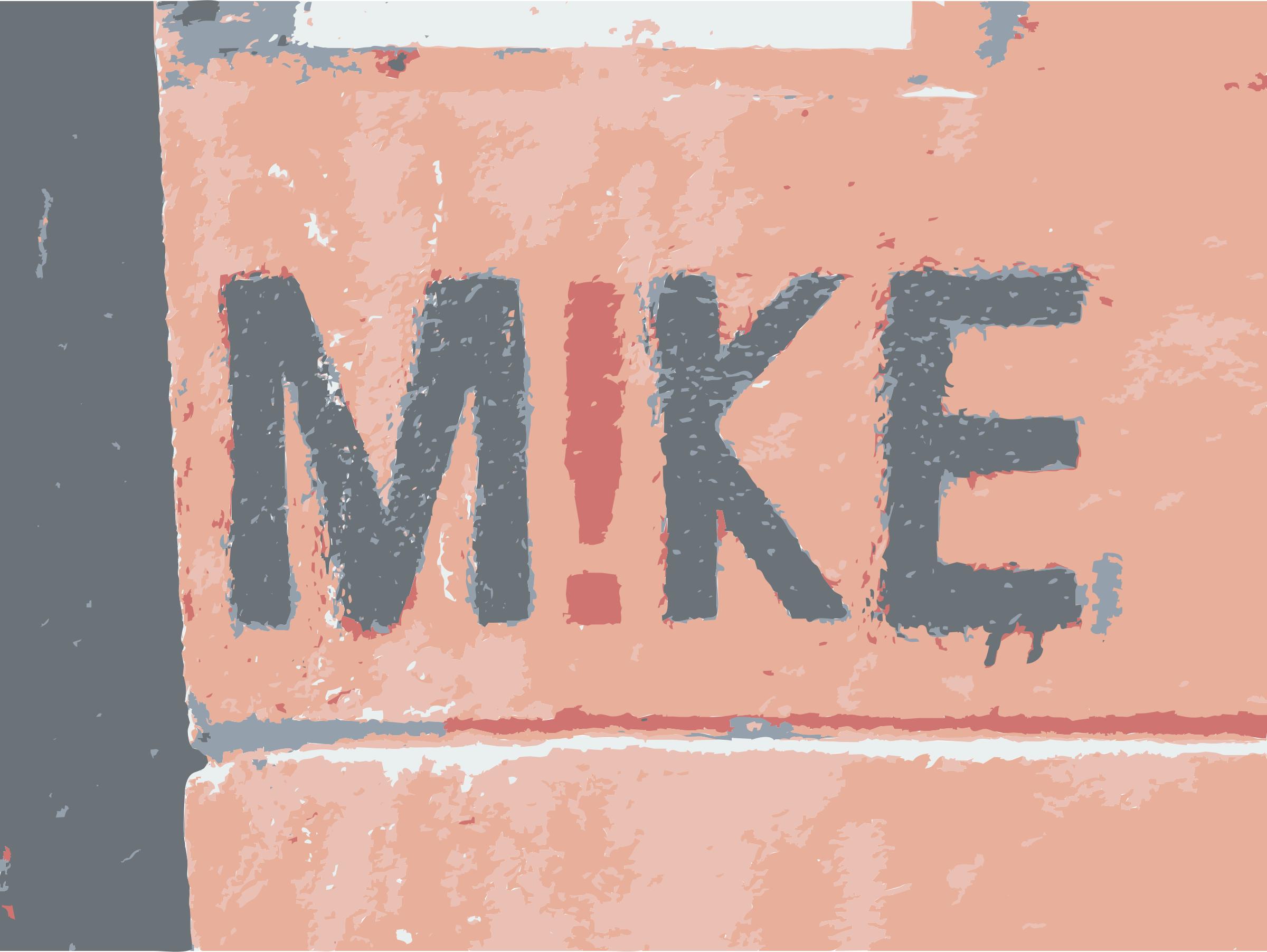 Graffiti Mike sign PNG icons