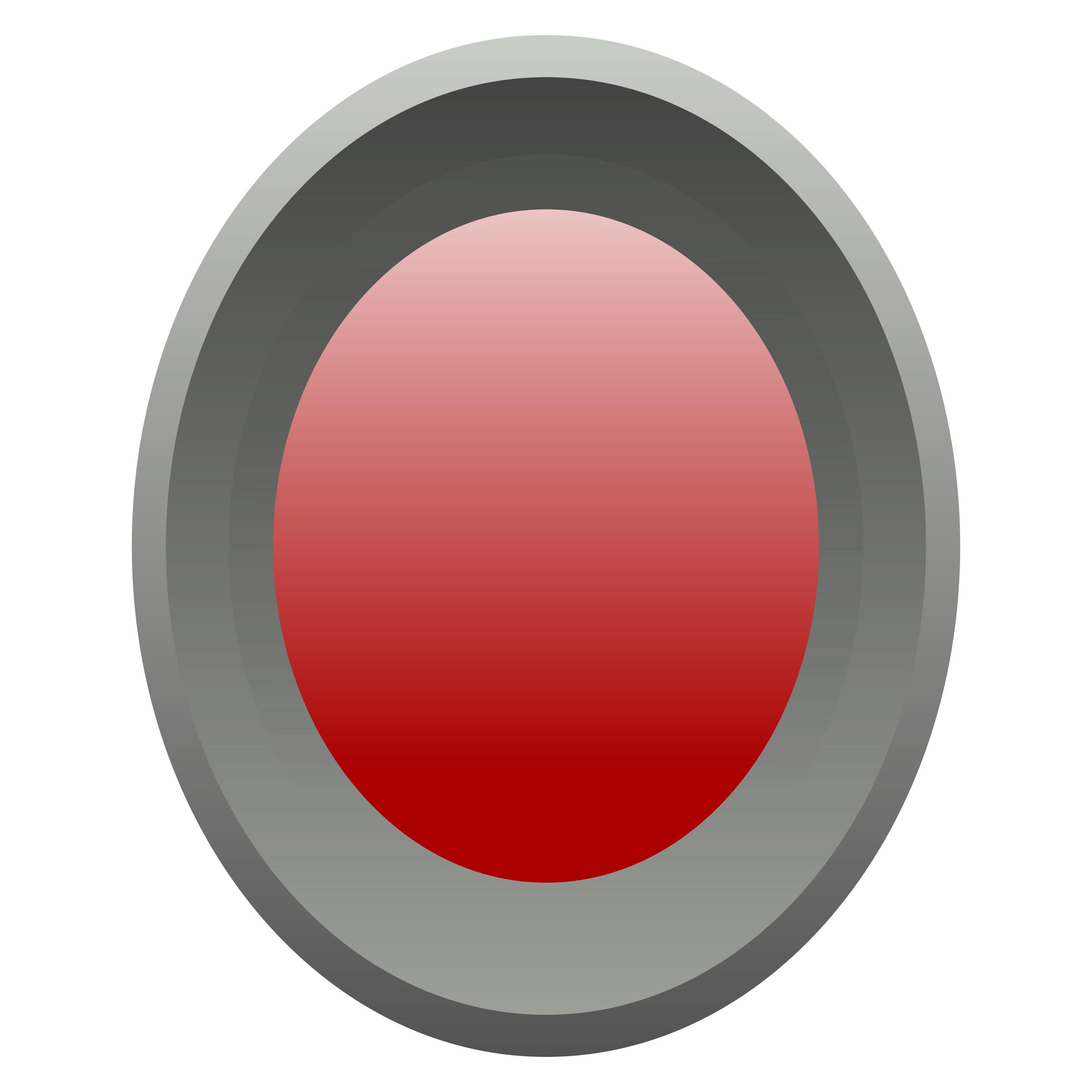 Gray and red button png