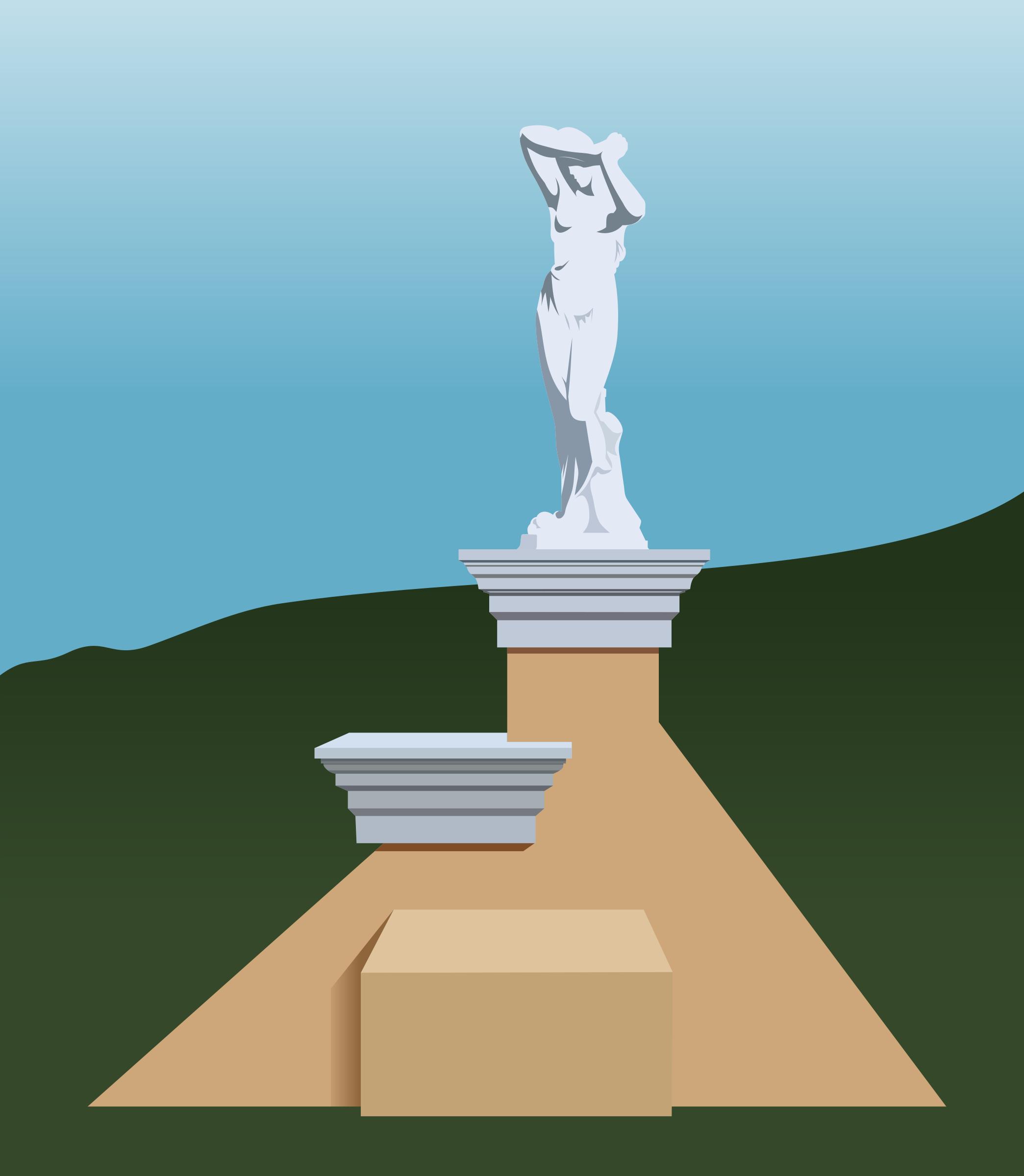 Greek statue png