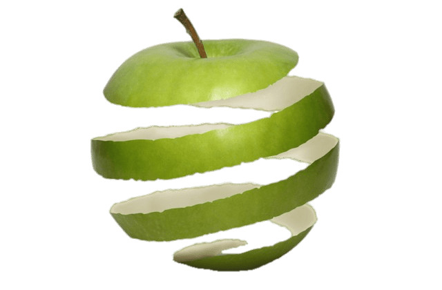 Green Apple Peel png icons