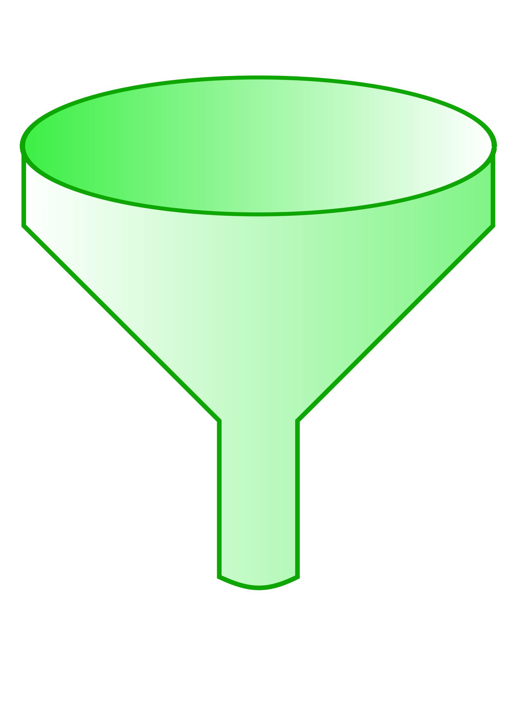 green funnel PNG icons