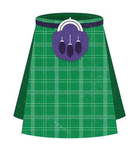 Green Kilt Clipart png icons