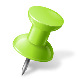 Green Map Pin icons