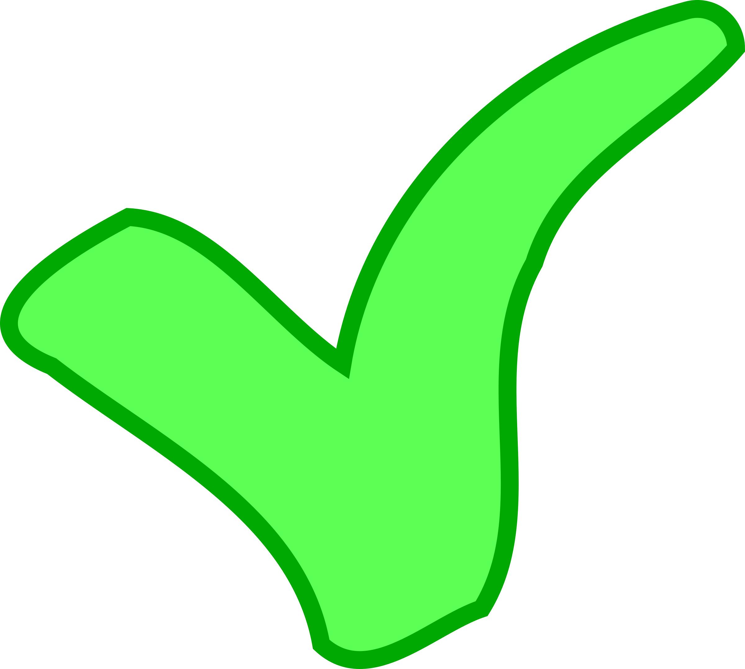 green OK / success symbol PNG icons