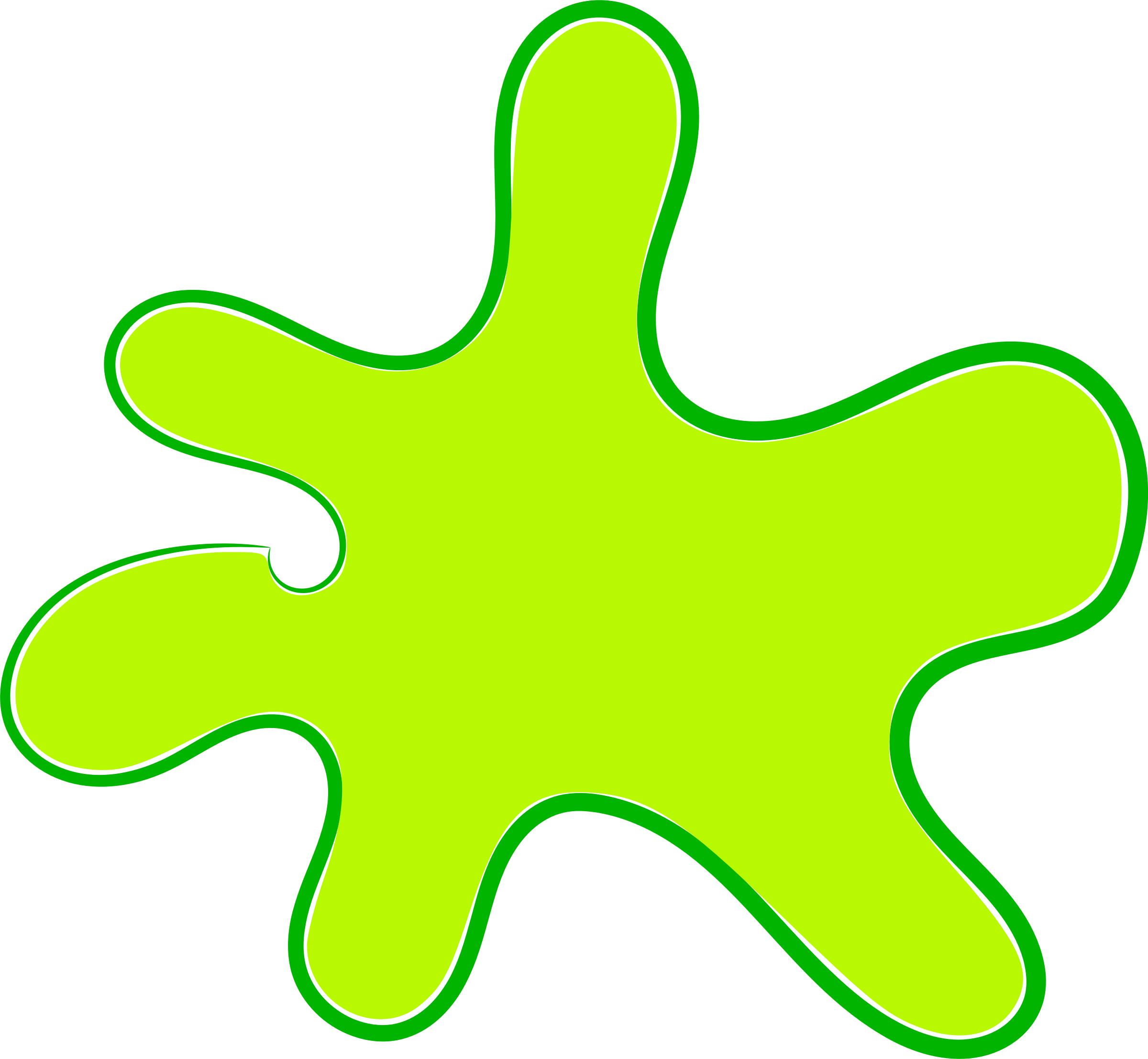 Green splash icons