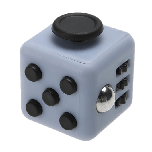 Grey and Black Fidget Cube png icons