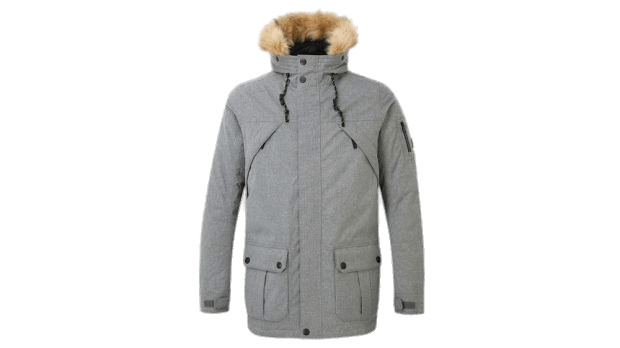 Grey Fur Lined Parka icons