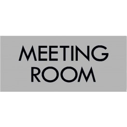 Grey Meeting Room Sign png icons