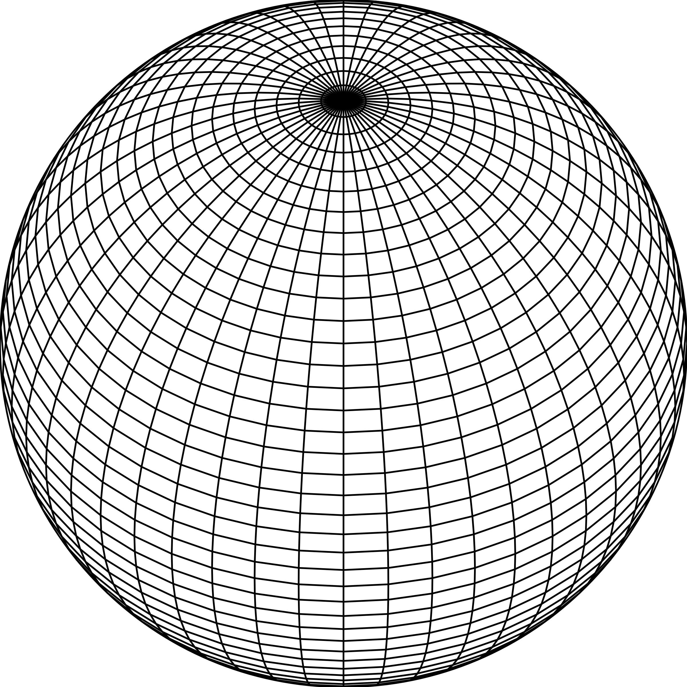 Grid sphere png
