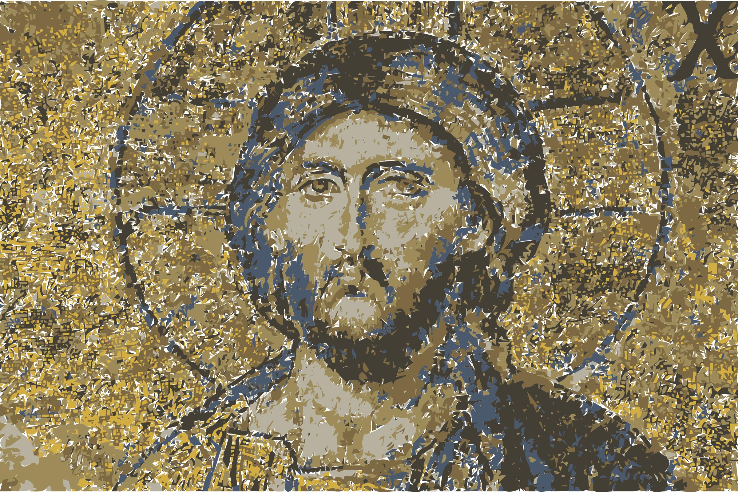 Hagia Sophia mosaic Christ  Jesus png