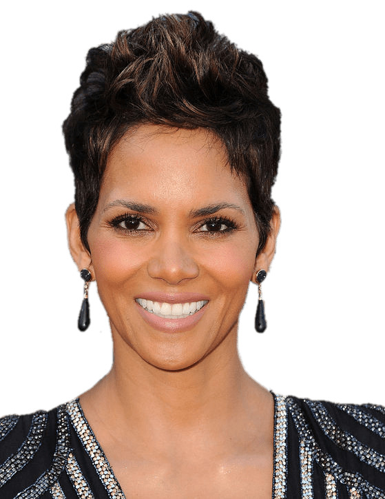 Halle Berry Short Hair png icons