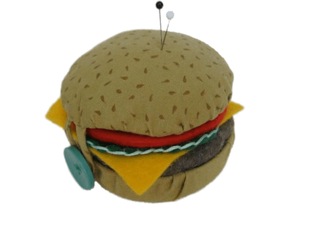 Hamburger Pin Cushion icons
