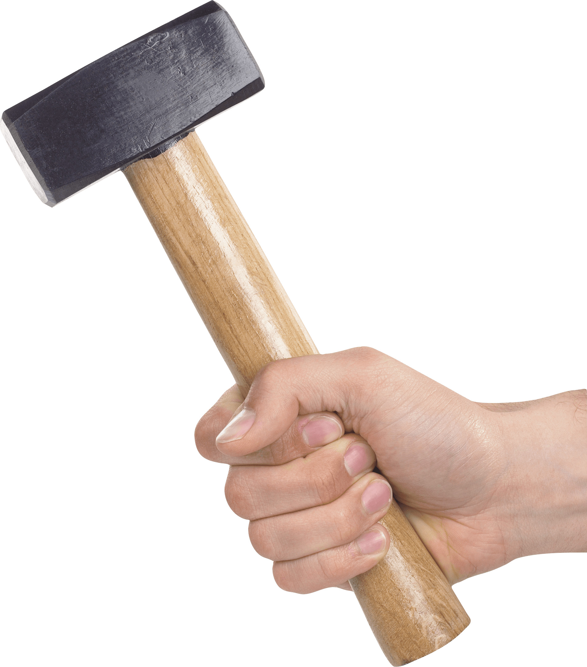 Hand Holding Sledge Hammer PNG icons