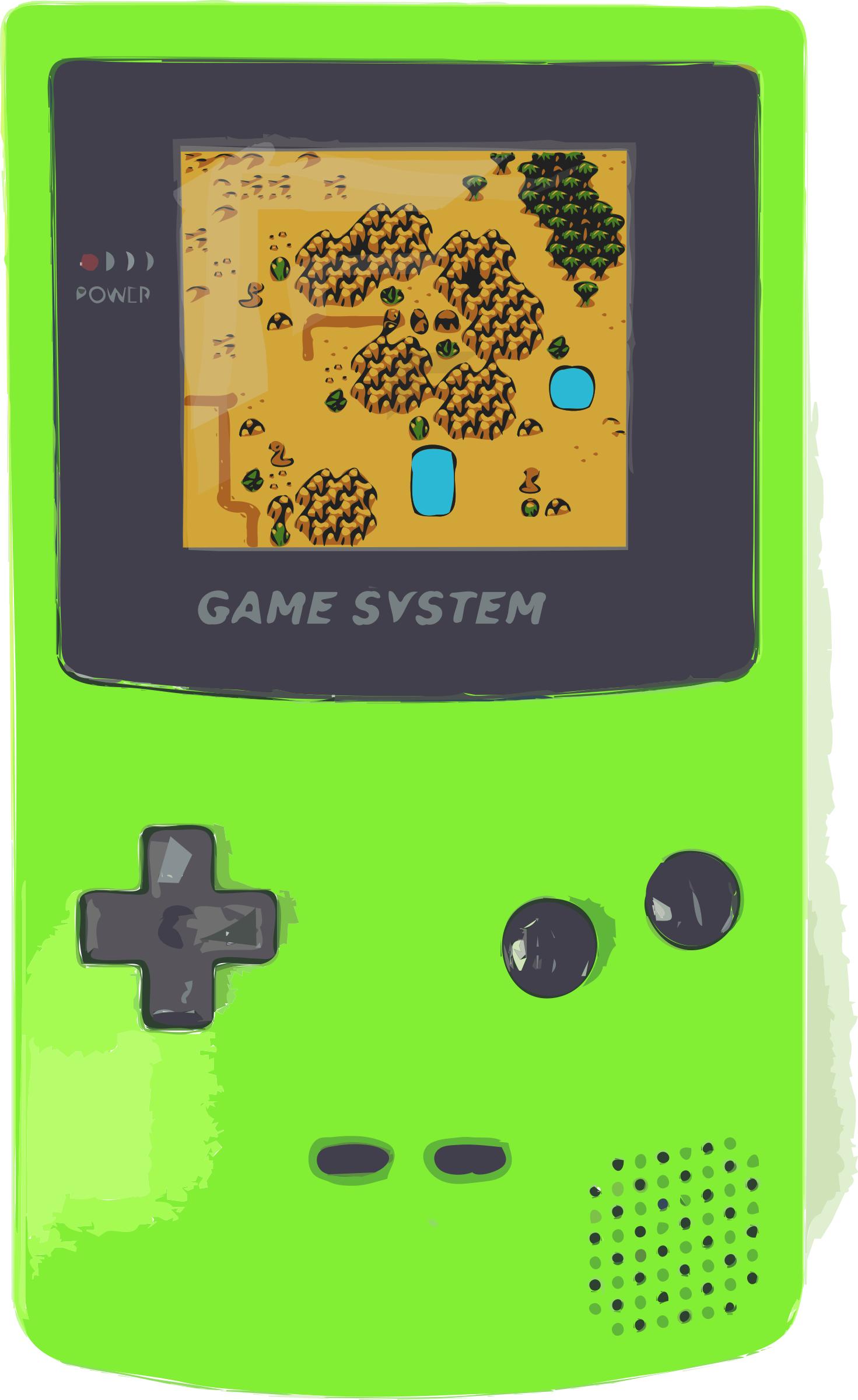 Handheld Video Game System png
