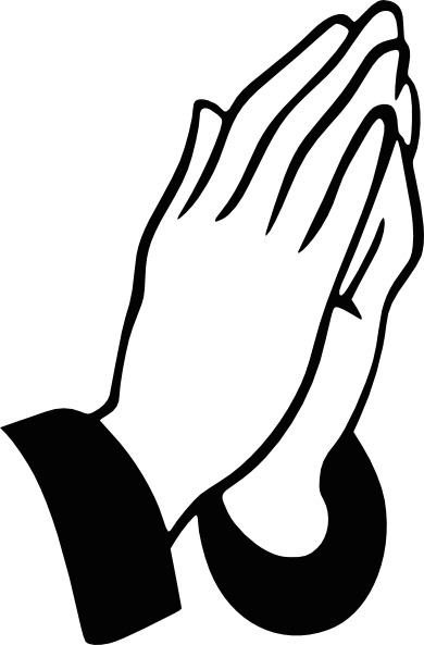 Hands Praying Clipart icons