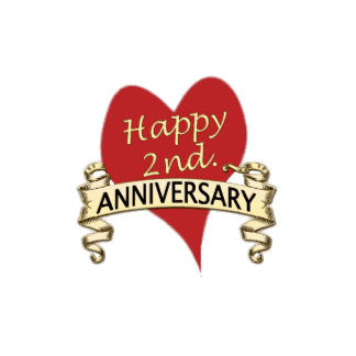 Happy 2nd Anniversary png icons