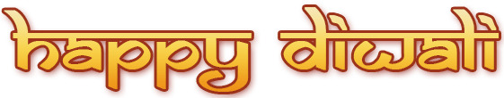 Happy Diwali Text icons