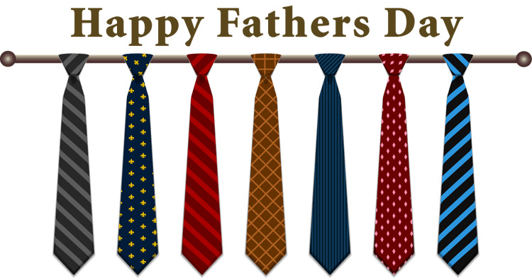 Happy Fathers Day Ties icons