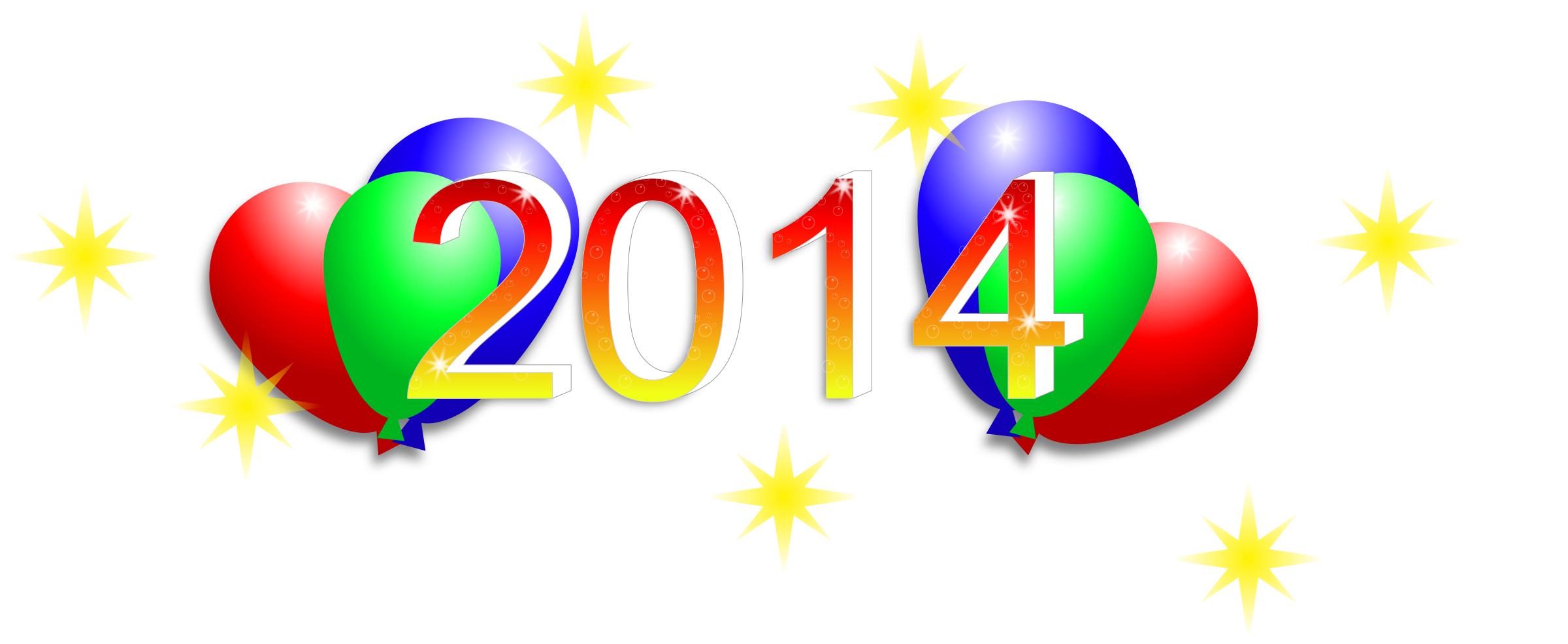 Happy New Year 2014 png