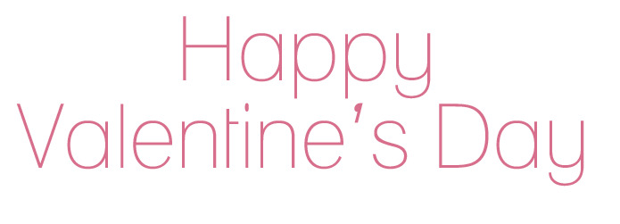Happy Valentine's Day Simple icons