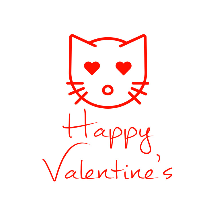 Happy Valentine's Love Cat icons