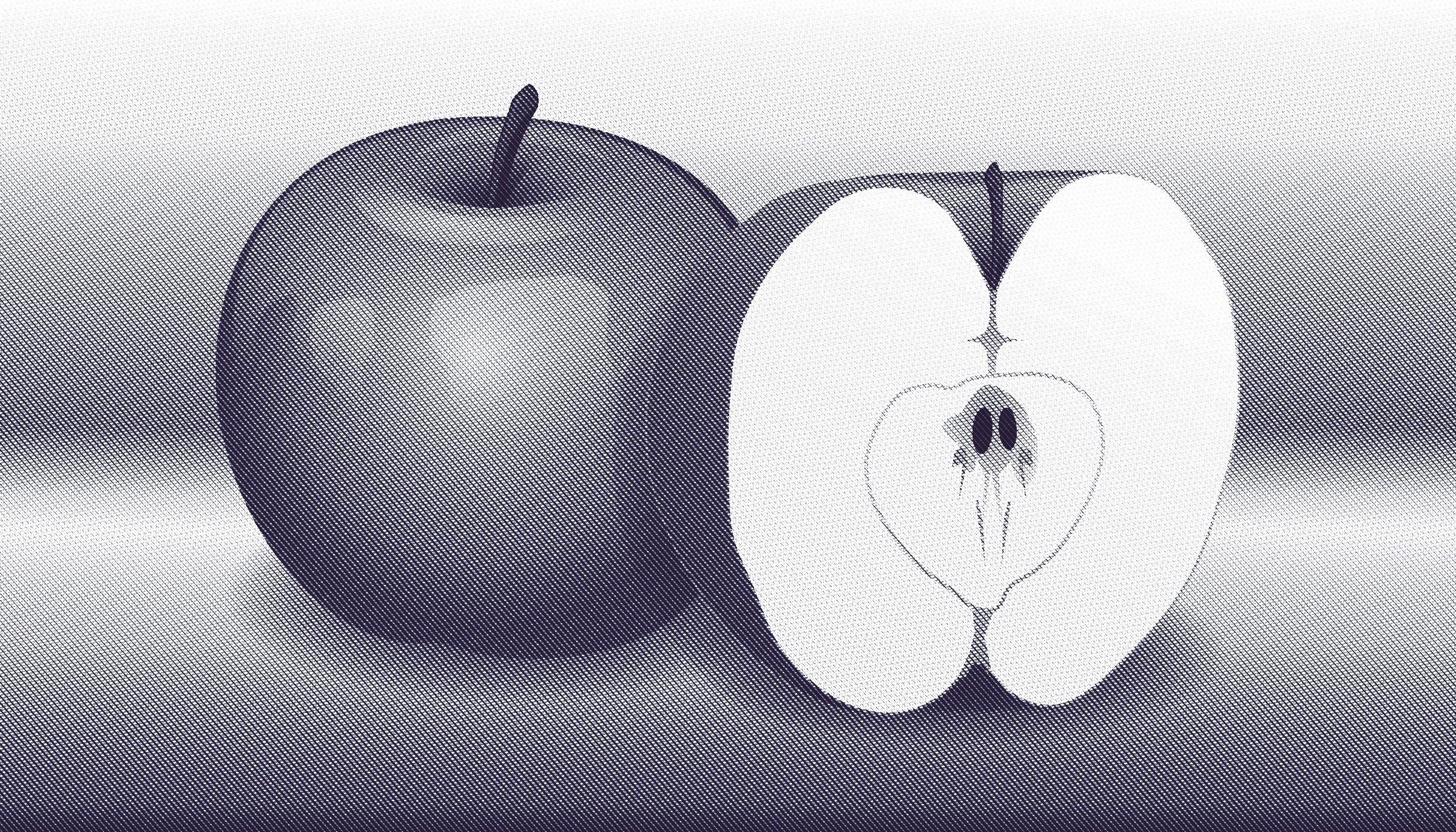 hatched apple png