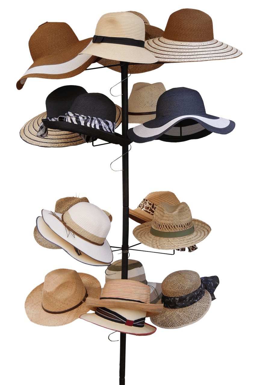 Hats Collection Presentation PNG icons