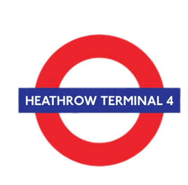 Heathrow Terminal 4 icons