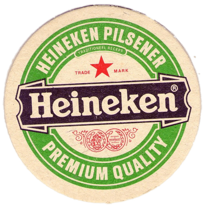 Heineken Beer Coaster icons