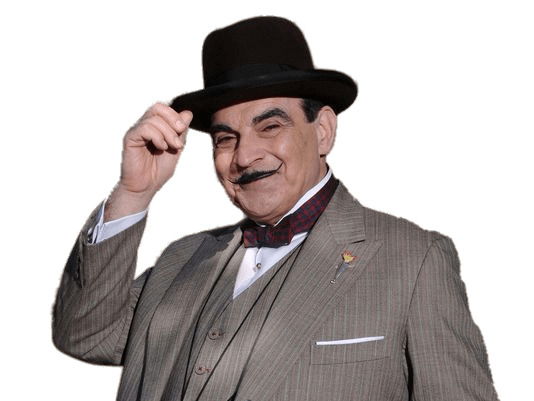Hercule Poirot David Suchet Greeting icons