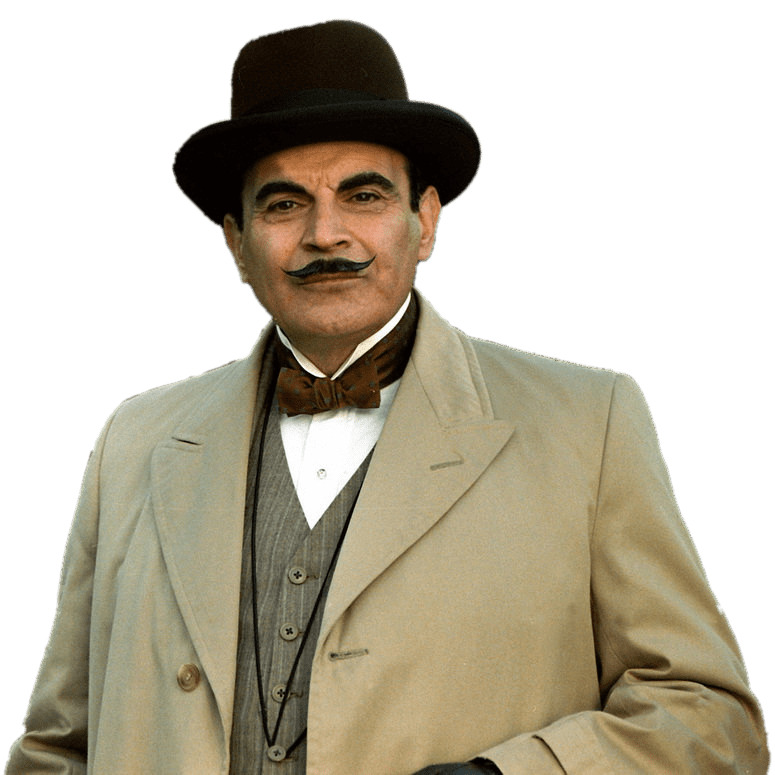 Hercule Poirot David Suchet icons