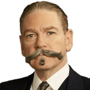 Hercule Poirot Kenneth Branagh Portrait png icons