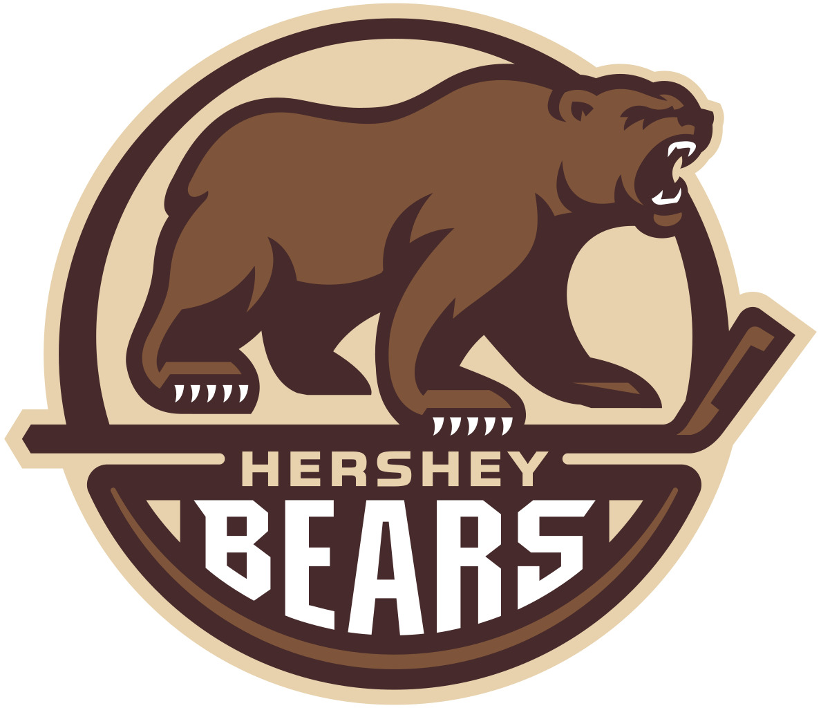 Hershey Bears Round Logo png icons