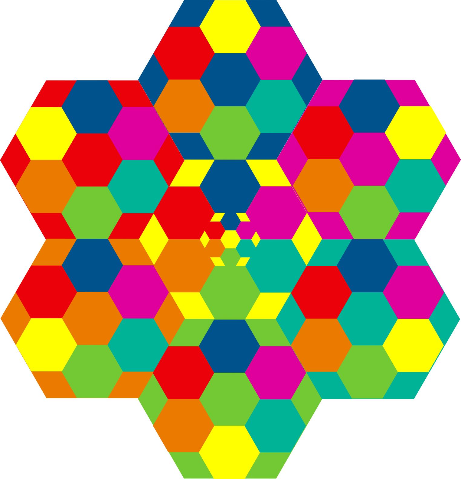 Hexagonal aiflowers 4 png