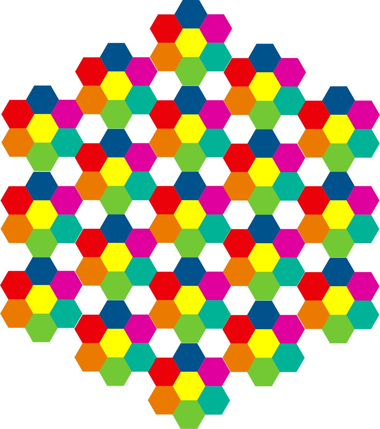 Hexagonal aiflowers 6 png