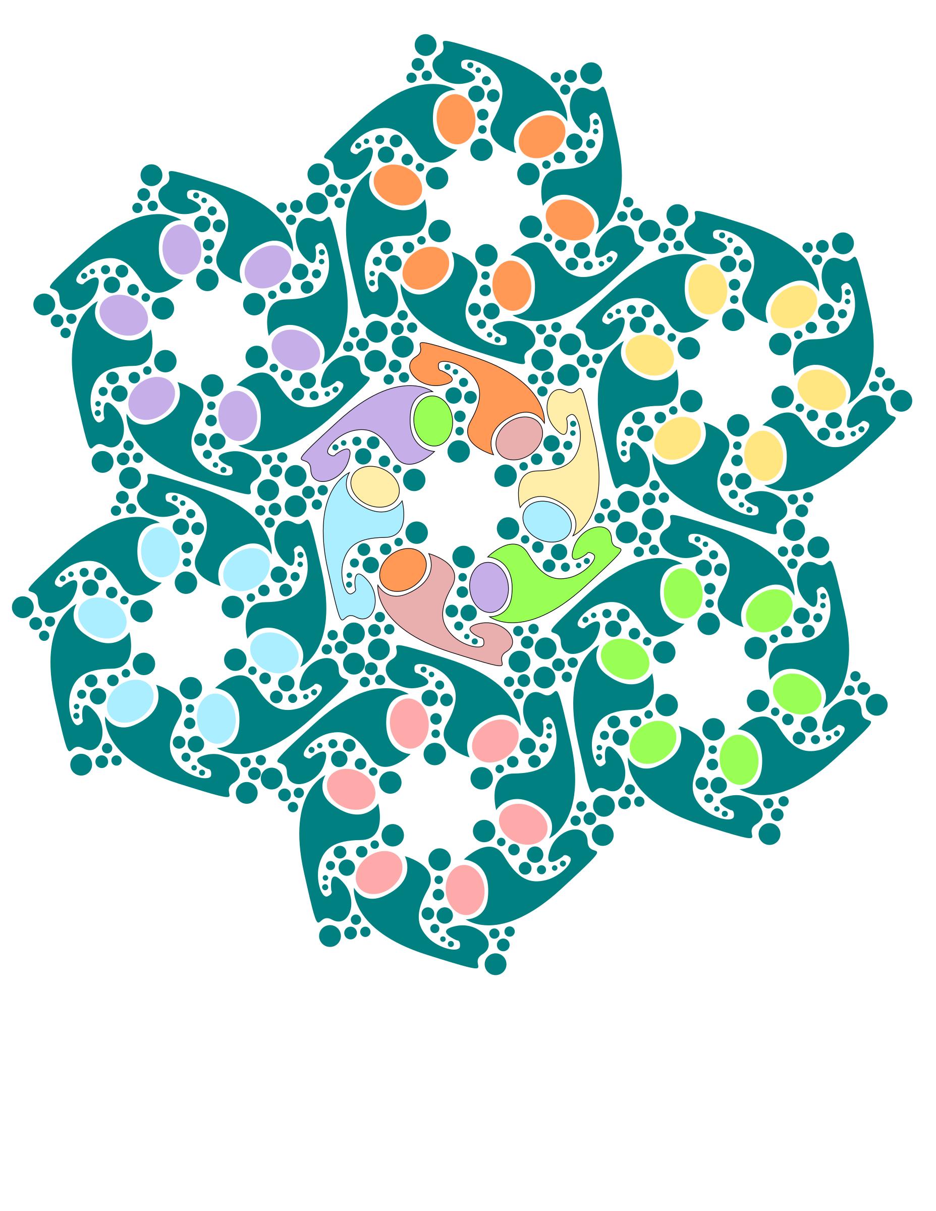 Hexagonal Tesselation Pattern icons