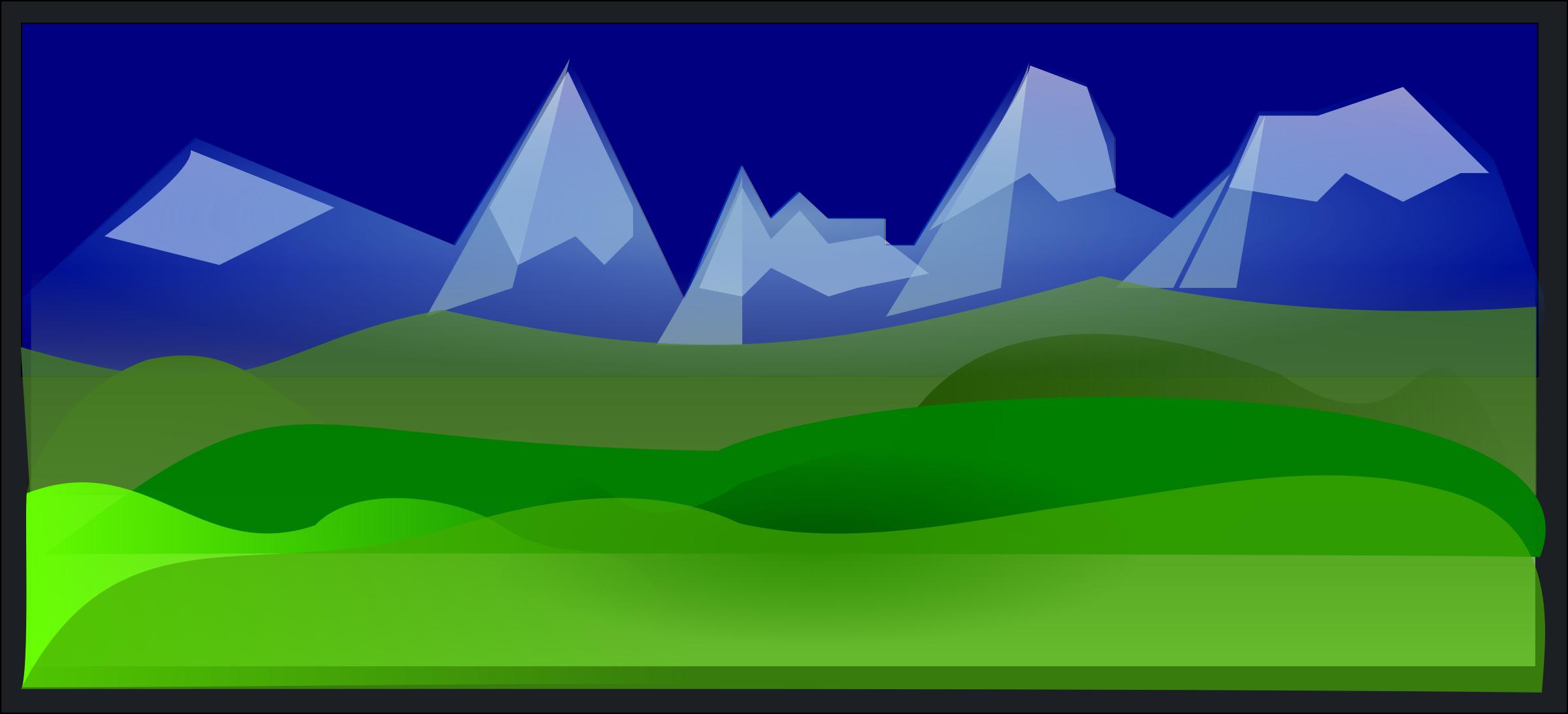 Hills and Peaks png